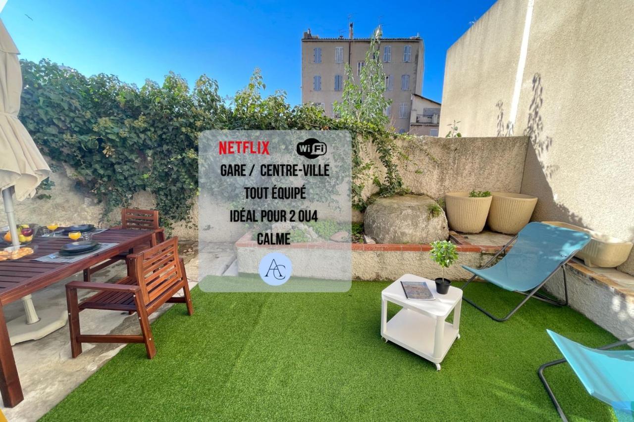 Le Grand Bleu Terrasseclimwifinetflix Proche Gare-Centre Lejlighed Marseille Eksteriør billede